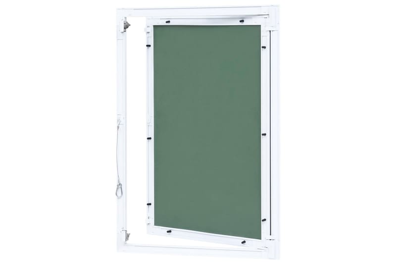 Adgangspanel 400X600 mm Aluminiumsramme Og Gipsplade - Hus & renovering - Byggeri - Vinduer - Vinduestilbehør - Vinduesskodder