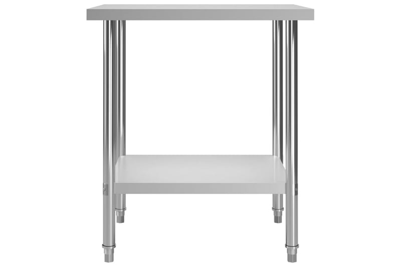 arbejdsbord til køkken 80x60x85 cm rustfrit stål - Hus & renovering - Garage & værksted - Garageinteriør & garageopbevaring