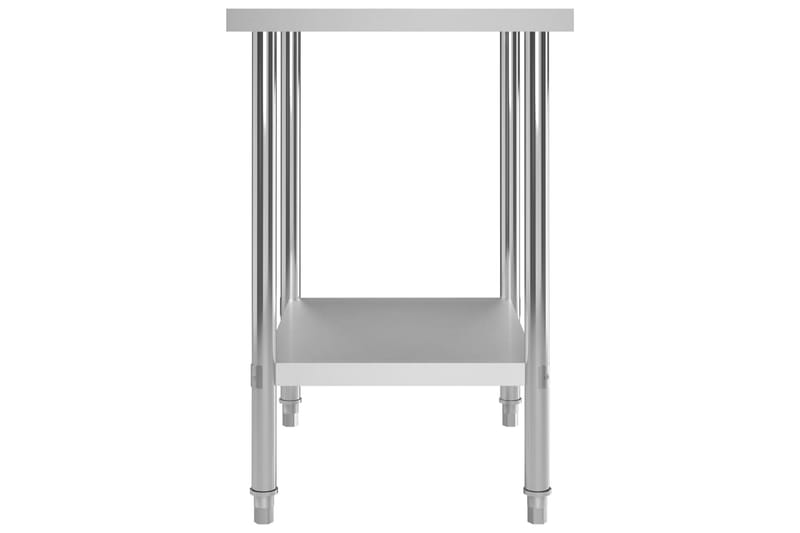 arbejdsbord til køkken 80x60x85 cm rustfrit stål - Hus & renovering - Garage & værksted - Garageinteriør & garageopbevaring