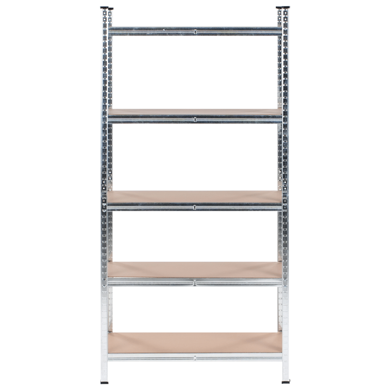 Sæt med 2 garagehylder Xitta 75 cm - Sølv/Brun - Havemøbler - Øvrigt havetilbehør - Tilbehør udendørs - Blomstereoler
