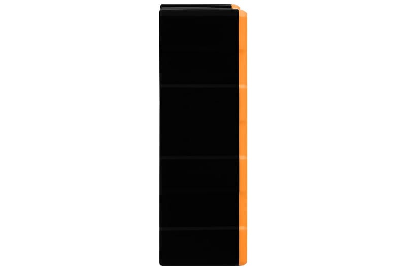 skuffereol med 18 skuffer 38x16x47 cm - Orange - Hus & renovering - Garage & værksted - Garageinteriør & garageopbevaring