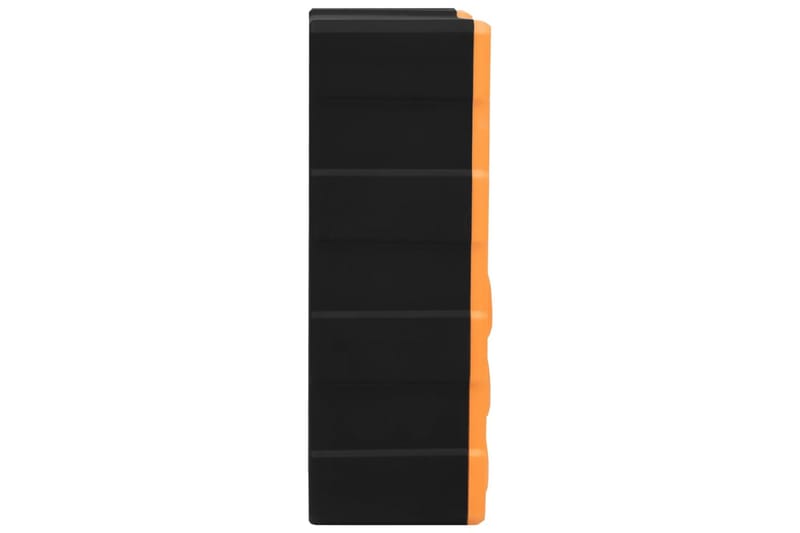 skuffereol med 39 skuffer 38x16x47 cm - Orange - Hus & renovering - Garage & værksted - Garageinteriør & garageopbevaring