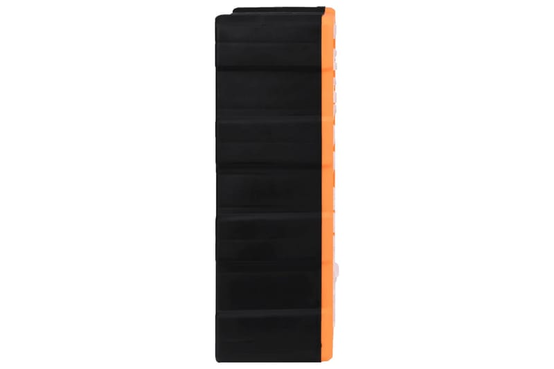 Skuffereol Med 60 Skuffer 38X16X47,5 cm - Orange - Hus & renovering - Garage & værksted - Garageinteriør & garageopbevaring