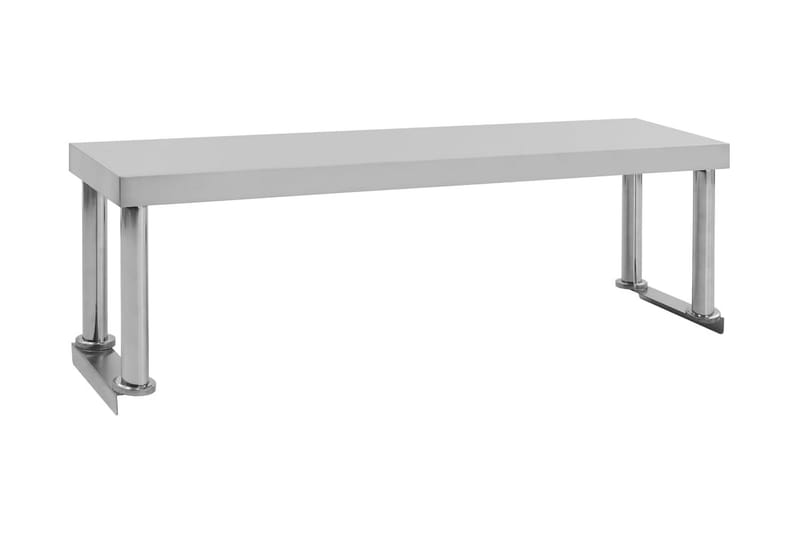 Tophylde Til Arbejdsbord 120x30x35 cm Rustfrit Stål - Hus & renovering - Garage & værksted - Garageinteriør & garageopbevaring