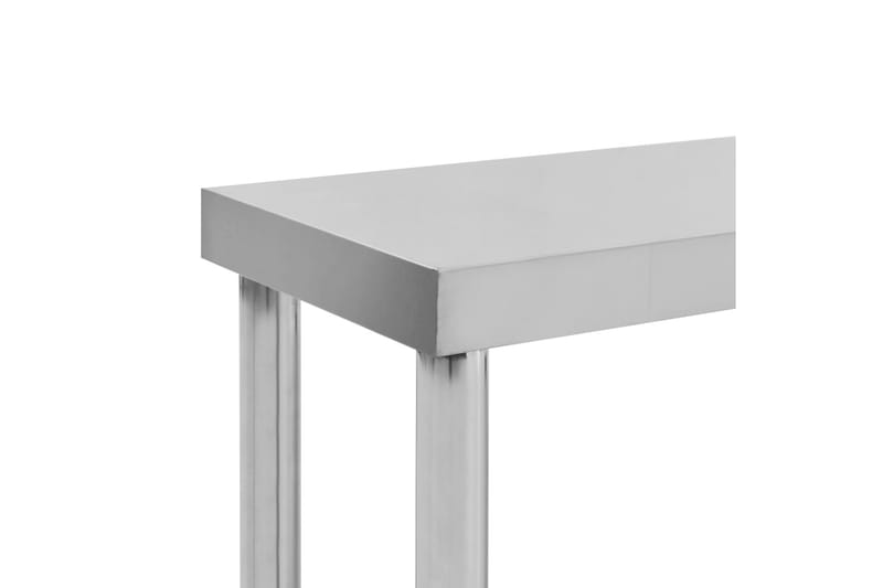 Tophylde Til Arbejdsbord 120x30x35 cm Rustfrit Stål - Hus & renovering - Garage & værksted - Garageinteriør & garageopbevaring