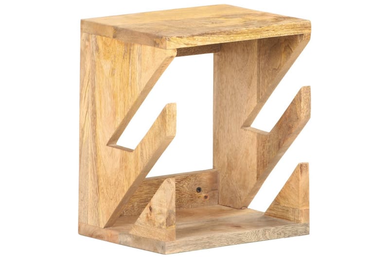 Væghængt skateboardstativ 25x20x30 cm massivt mangotræ - Hus & renovering - Garage & værksted - Garageinteriør & garageopbevaring