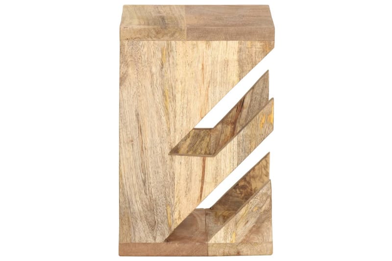 Væghængt skateboardstativ 25x20x30 cm massivt mangotræ - Hus & renovering - Garage & værksted - Garageinteriør & garageopbevaring