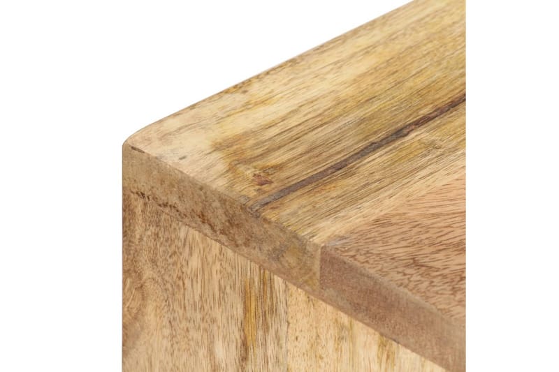 Væghængt skateboardstativ 25x20x30 cm massivt mangotræ - Hus & renovering - Garage & værksted - Garageinteriør & garageopbevaring