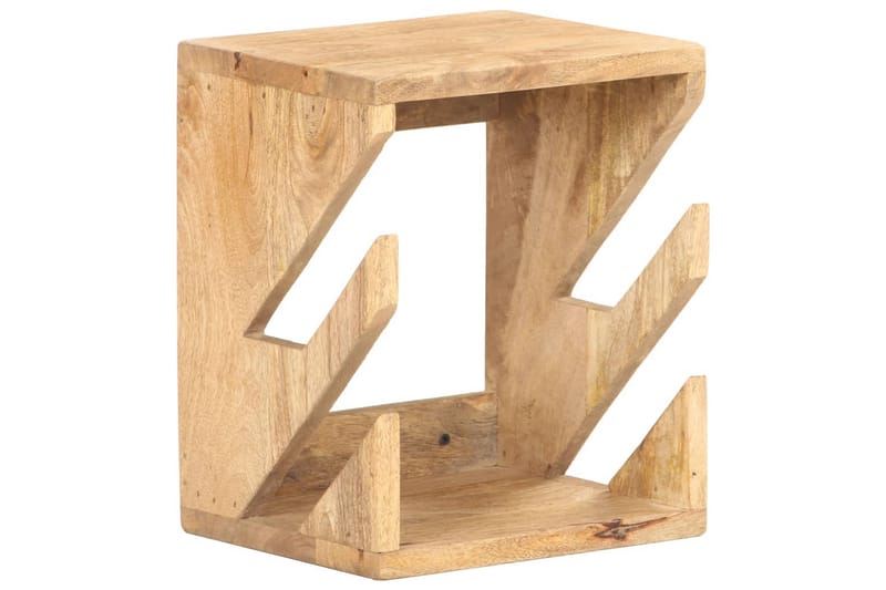 Væghængt skateboardstativ 25x20x30 cm massivt mangotræ - Hus & renovering - Garage & værksted - Garageinteriør & garageopbevaring