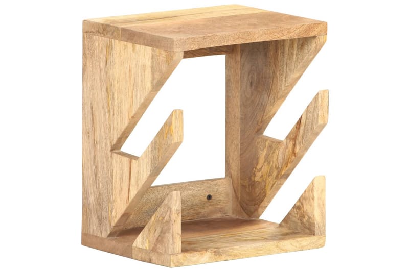 Væghængt skateboardstativ 25x20x30 cm massivt mangotræ - Hus & renovering - Garage & værksted - Garageinteriør & garageopbevaring