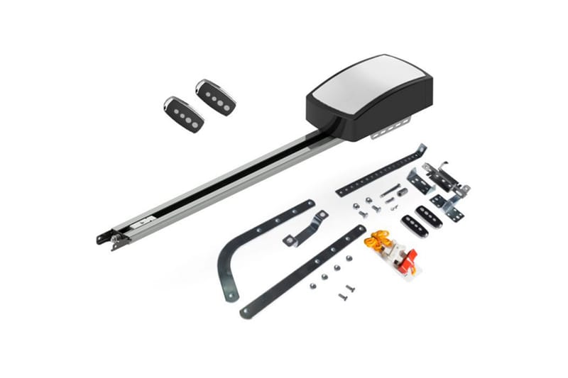 Loftskydende port med motor 2,4 m, undefined