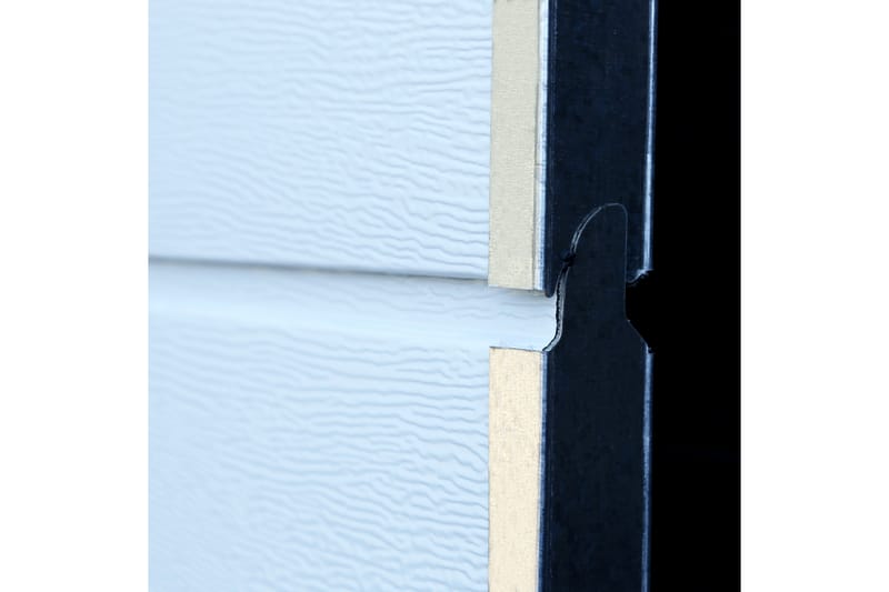 Loftskydende port med motor 2,5 m - Hus & renovering - Garage & værksted - Garageporte - Garageport