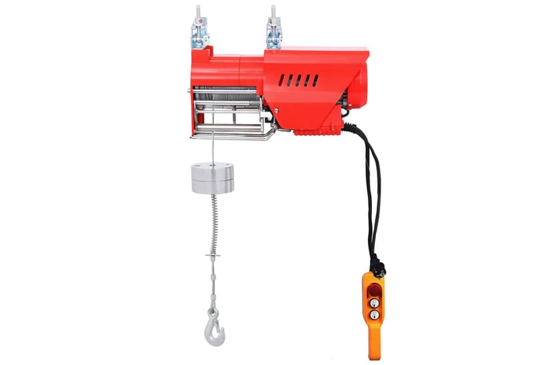 Elektrisk hejs høj hastighed 300/600 kg 1300 w - Rød - Hus & renovering - Garage & værksted - Garageinteriør & garageopbevaring