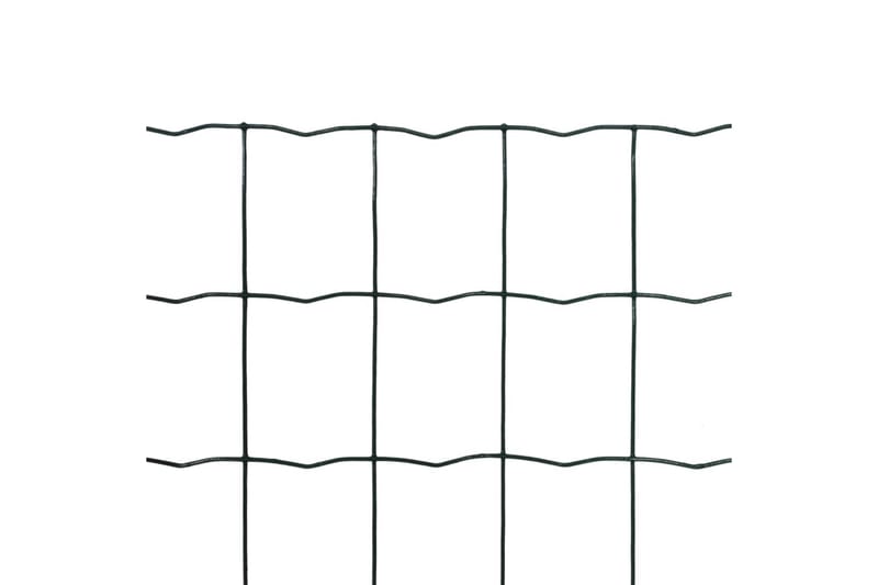 eurohegn 10 x 0,8 m stål grøn - Grøn - Hus & renovering - Indsynsbeskyttelse & indhegning - Hegn