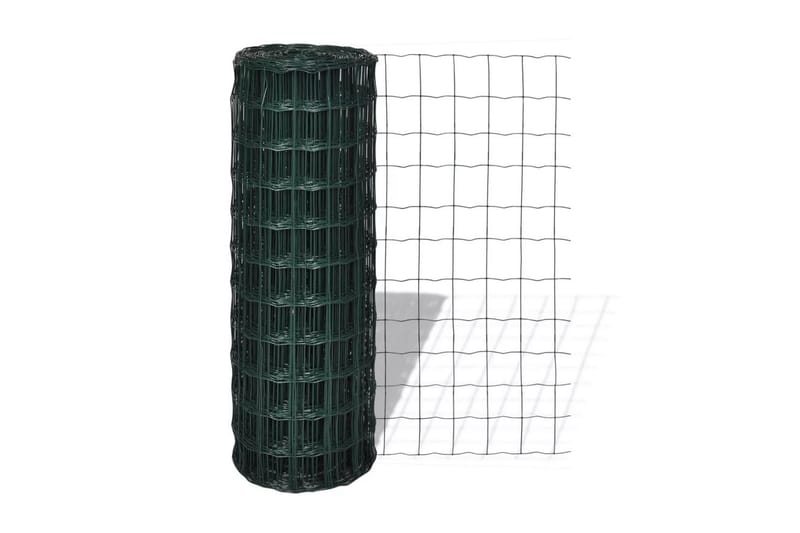 eurohegn 10 x 1,2 m stål grøn - Grøn - Hus & renovering - Indsynsbeskyttelse & indhegning - Hegn