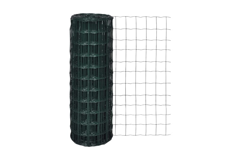 eurohegn 10 x 1,5 m stål grøn - Grøn - Hus & renovering - Indsynsbeskyttelse & indhegning - Hegn