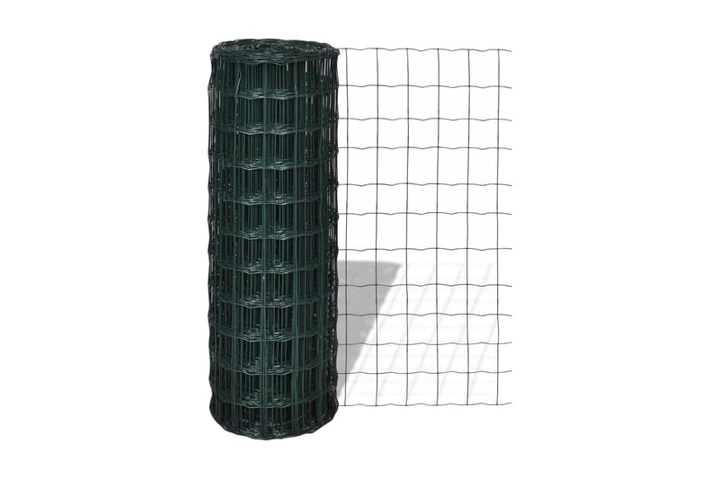 eurohegn 10 x 1 m stål grøn - Grøn - Hus & renovering - Indsynsbeskyttelse & indhegning - Hegn
