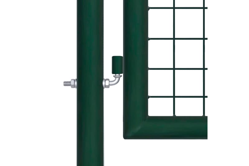 hegnslåge 100 x 125 cm stål grøn - Grøn - Smedejernslåge & jernlåge - Låge udendørs