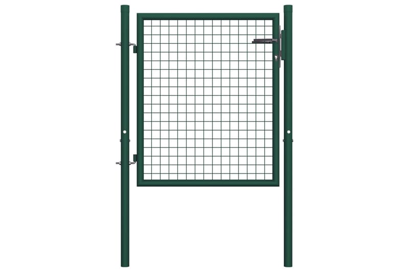 hegnslåge 100 x 125 cm stål grøn - Grøn - Hus & renovering - Indsynsbeskyttelse & indhegning - Låge