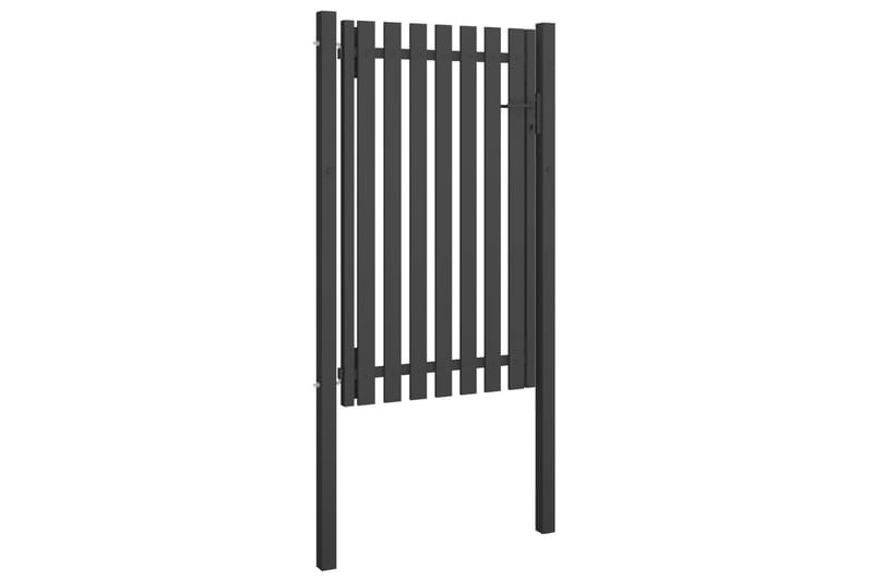 Hegnslåge 1x2 M Stål Antracitgrå - Hus & renovering - Indsynsbeskyttelse & indhegning - Låge