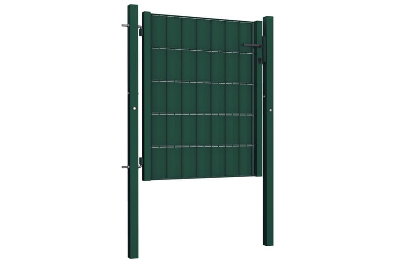 hegnslåge 100 x 81 cm stål grøn - Grøn - Hus & renovering - Indsynsbeskyttelse & indhegning - Låge