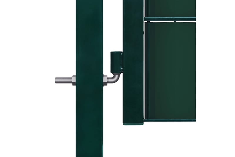 hegnslåge 100 x 81 cm stål grøn - Grøn - Hus & renovering - Indsynsbeskyttelse & indhegning - Låge