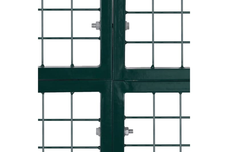 Gitterlåge i mesh til haven 289 x 175 cm/306 x 225 cm - Grøn - Trælåge - Låge udendørs
