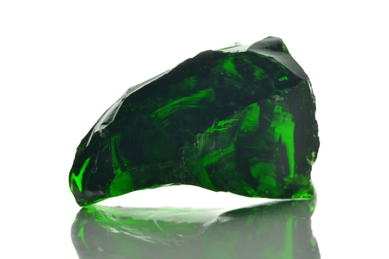 gabion-sten 60-120 mm 25 kg grønt glas - Grøn - Gabion