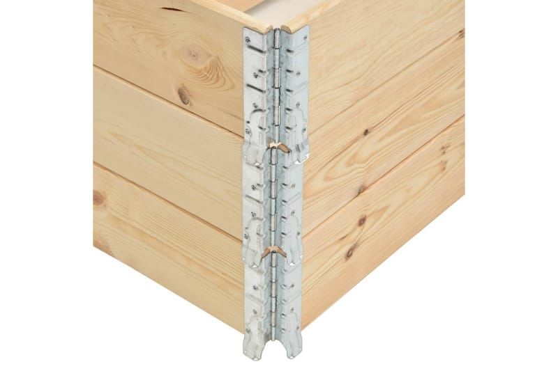 Pallekasser 3 Stk. 100x150 cm Massivt Fyrretræ - Hus & renovering - Indsynsbeskyttelse & indhegning - Låge