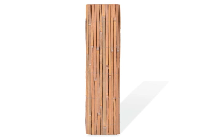 bambushegn 100 x 400 cm - Brun - Træstakit
