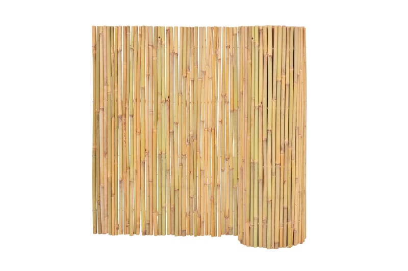 bambushegn 300 x 100 cm - Brun - Træstakit