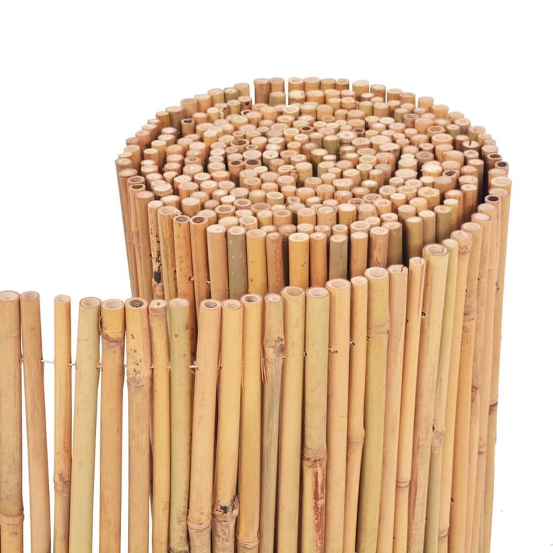 bambushegn 500 x 50 cm - Brun - Træstakit
