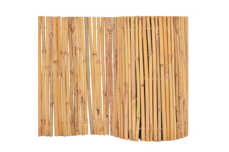 bambushegn 500 x 50 cm - Brun - Træstakit