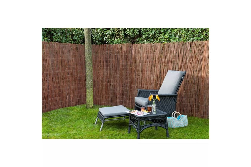 Nature pilehegn 1 x 3 m 10 mm tyk - Brun - Hus & renovering - Indsynsbeskyttelse & indhegning - Stakit