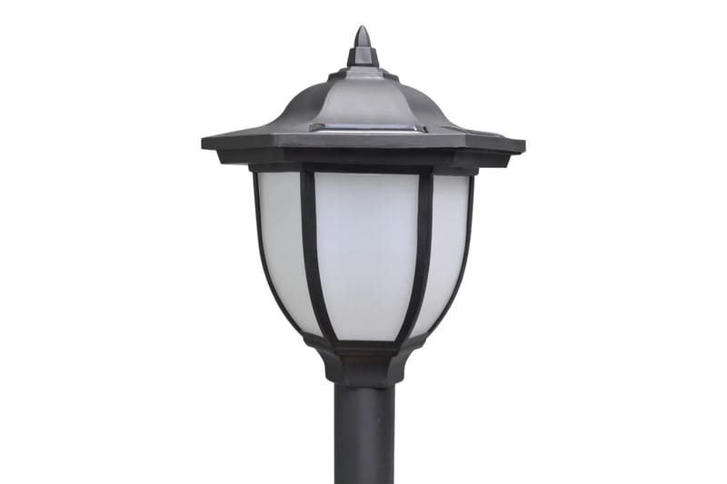 Solcellelamper 4 Stk. med Kædehegn Og Stolper - Grå - Hus & renovering - Indsynsbeskyttelse & indhegning - Stakit