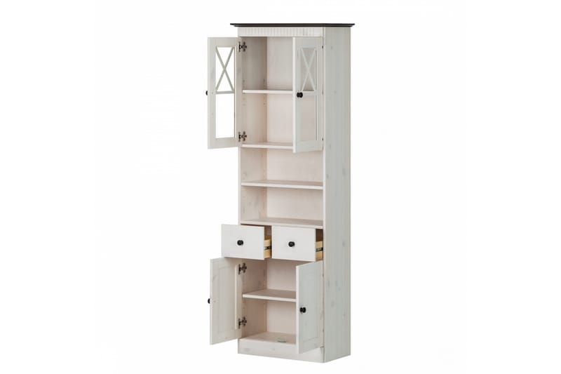 Aracely skab 60 cm - hvid/sort - Hus & renovering - Køkken & bad - Køkken & bryggers