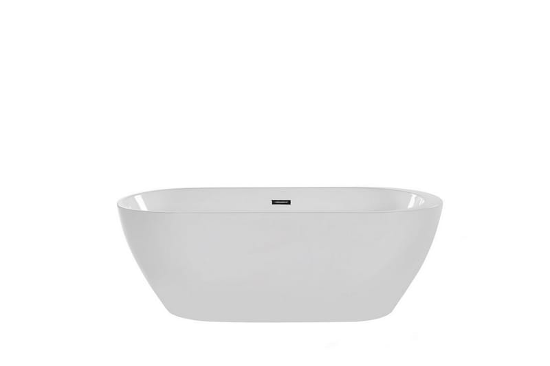 Badekar fritstående 160 cm hvid NEVIS - Hvid - Fritstående badekar