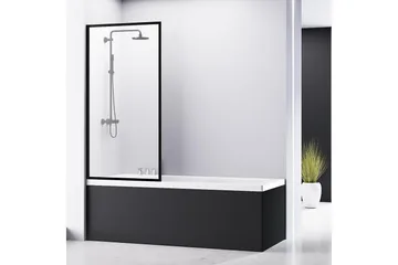 Badkarsvägg Bathlife Svart - Hus & renovering - Køkken & bad - Badeværelse - Badekar