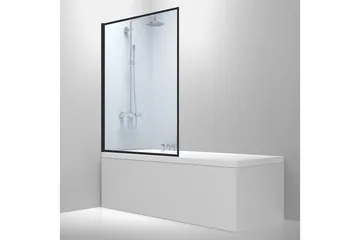 Badkarsvägg Bathlife Svart - Hus & renovering - Køkken & bad - Badeværelse - Badekar