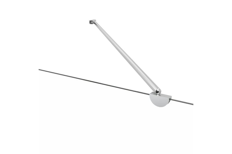 brusevæg til badekar 120x68x130 cm hærdet glas stribet - Hus & renovering - Køkken & bad - Badeværelse - Bruser