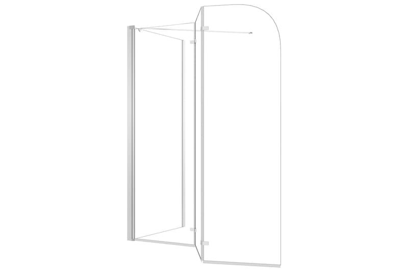brusevæg til badekar 130x130 cm hærdet glas gennemsigtigt - Hus & renovering - Køkken & bad - Badeværelse - Bruser