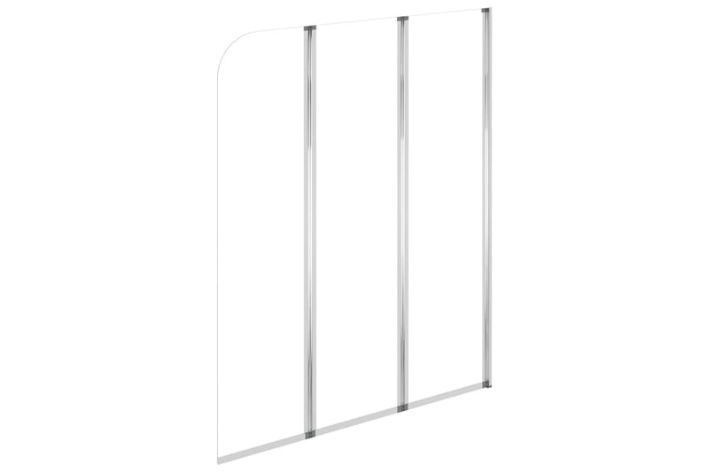 brusevægge 2 stk. 104x130 cm hærdet glas transparent - Hus & renovering - Køkken & bad - Badeværelse - Bruser