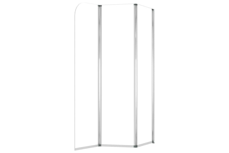 brusevægge 2 stk. 104x130 cm hærdet glas transparent - Hus & renovering - Køkken & bad - Badeværelse - Bruser