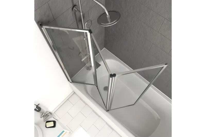 Knutby Badekarsvæg 125x143 cm - Sølv - Hus & renovering - Køkken & bad - Badeværelse - Badekar