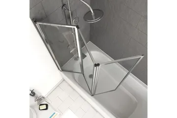 Knutby Badekarsvæg 125x143 cm - Sølv - Hus & renovering - Køkken & bad - Badeværelse - Badekar