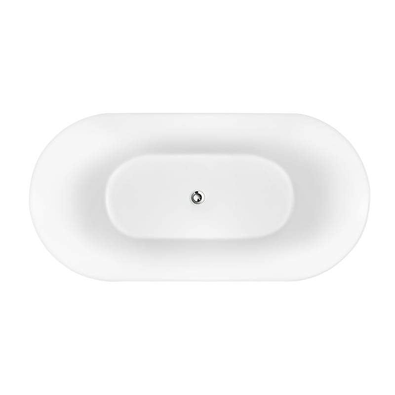 Balans Siddebadekar 150 cm - Hvid - Hus & renovering - Køkken & bad - Badeværelse - Badekar - Fritstående badekar