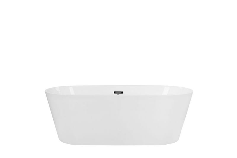 Badekar fritstående med LED 170 cm hvid HAVANA - Hvid - Hus & renovering - Køkken & bad - Badeværelse - Badekar - Boblebadekar & massagebadekar