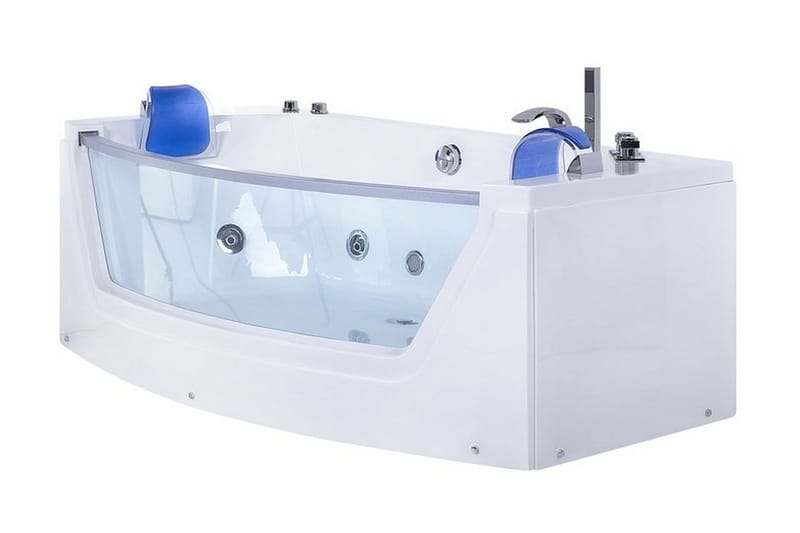 Fuerte Spabad 175 cm - Hvid - Hus & renovering - Køkken & bad - Badeværelse - Badekar - Boblebadekar & massagebadekar