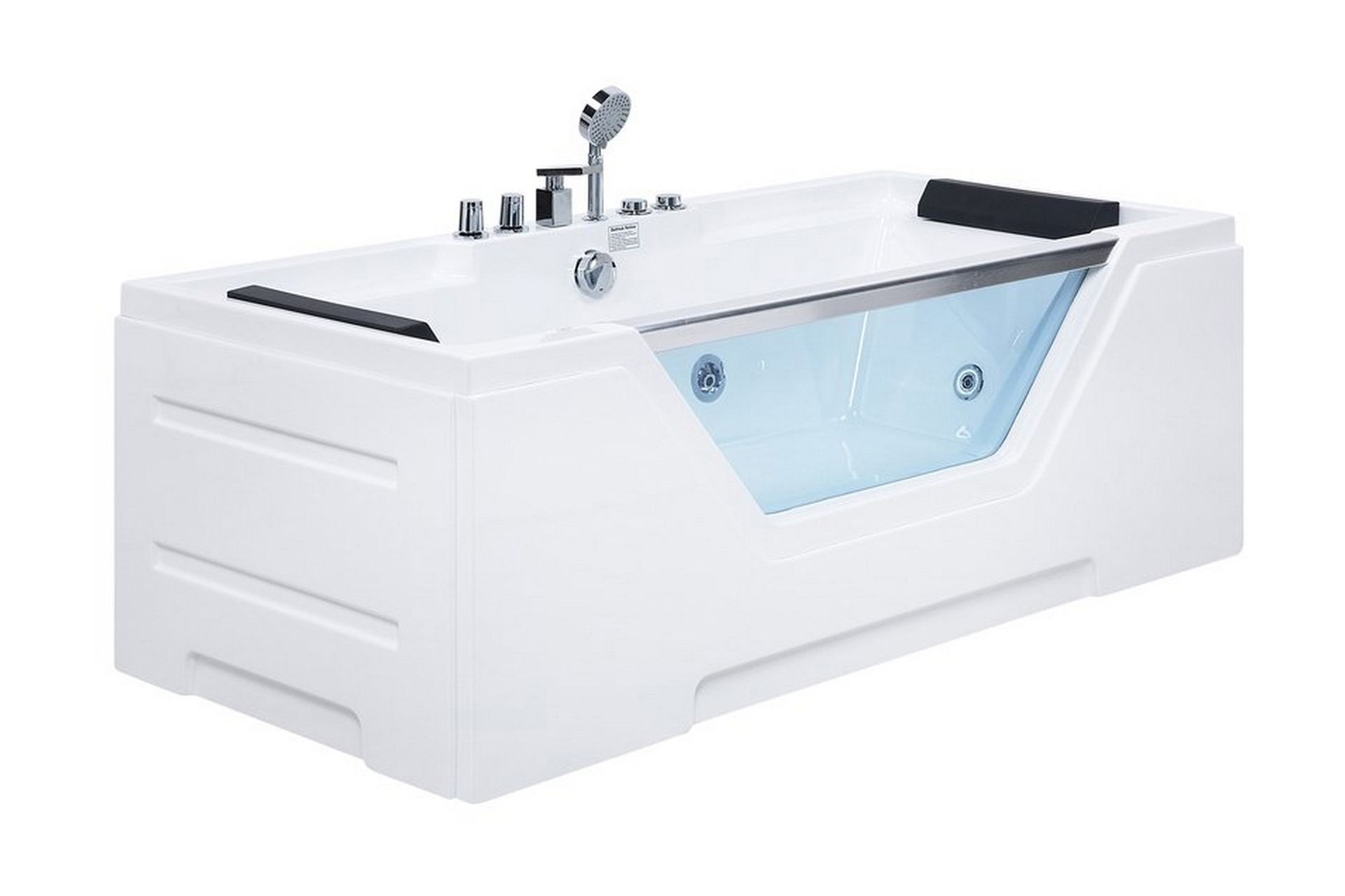 Grenada Spabad 170 cm - Hvid - Hus & renovering - Køkken & bad - Badeværelse - Badekar