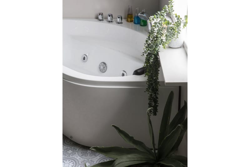 Meves Boblebadekar 140 cm - Hvid - Hus & renovering - Køkken & bad - Badeværelse - Badekar